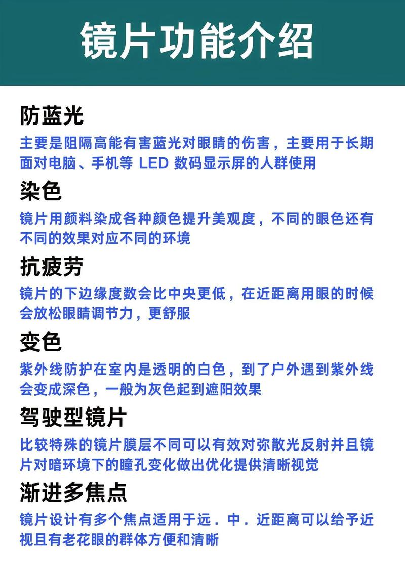 详细阅读:眼镜镜片推荐指南:选对镜片,开启清晰视界 眼镜镜片推荐指南:选对镜片,开启清晰视界