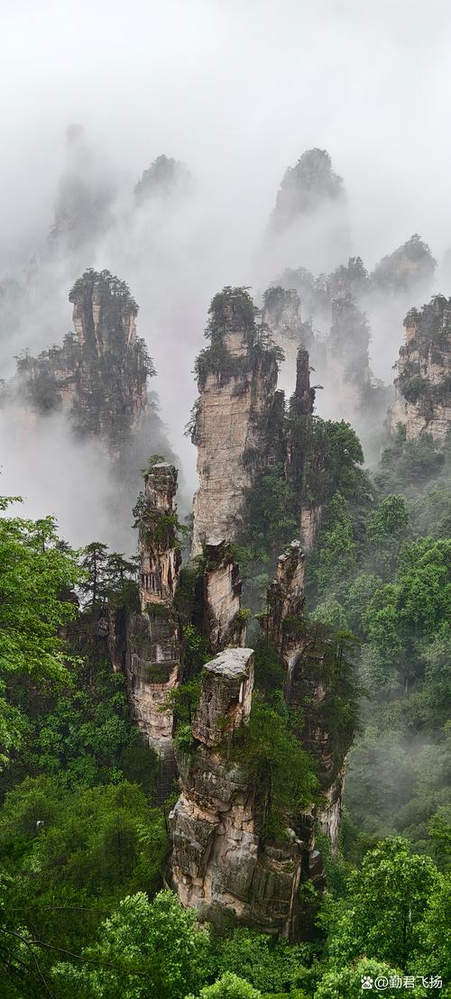 探秘绝美张家界：奇峰异石间的奇幻之旅