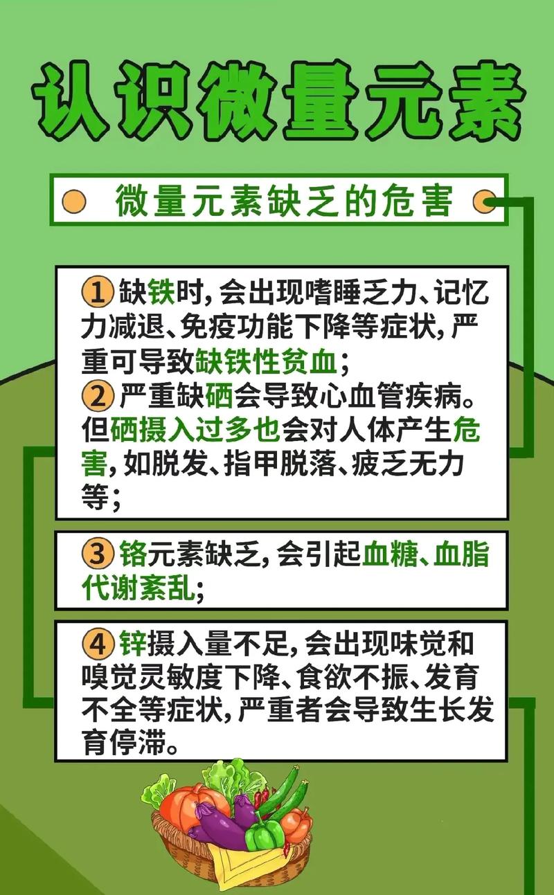 微量元素：人体健康的隐形守护者