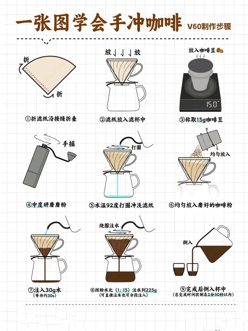 咖啡冲泡技巧全攻略：从选豆到品味，打造完美咖啡体验