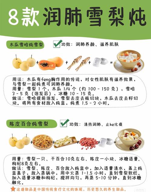 润肺养生：滋养身心的美味食谱
