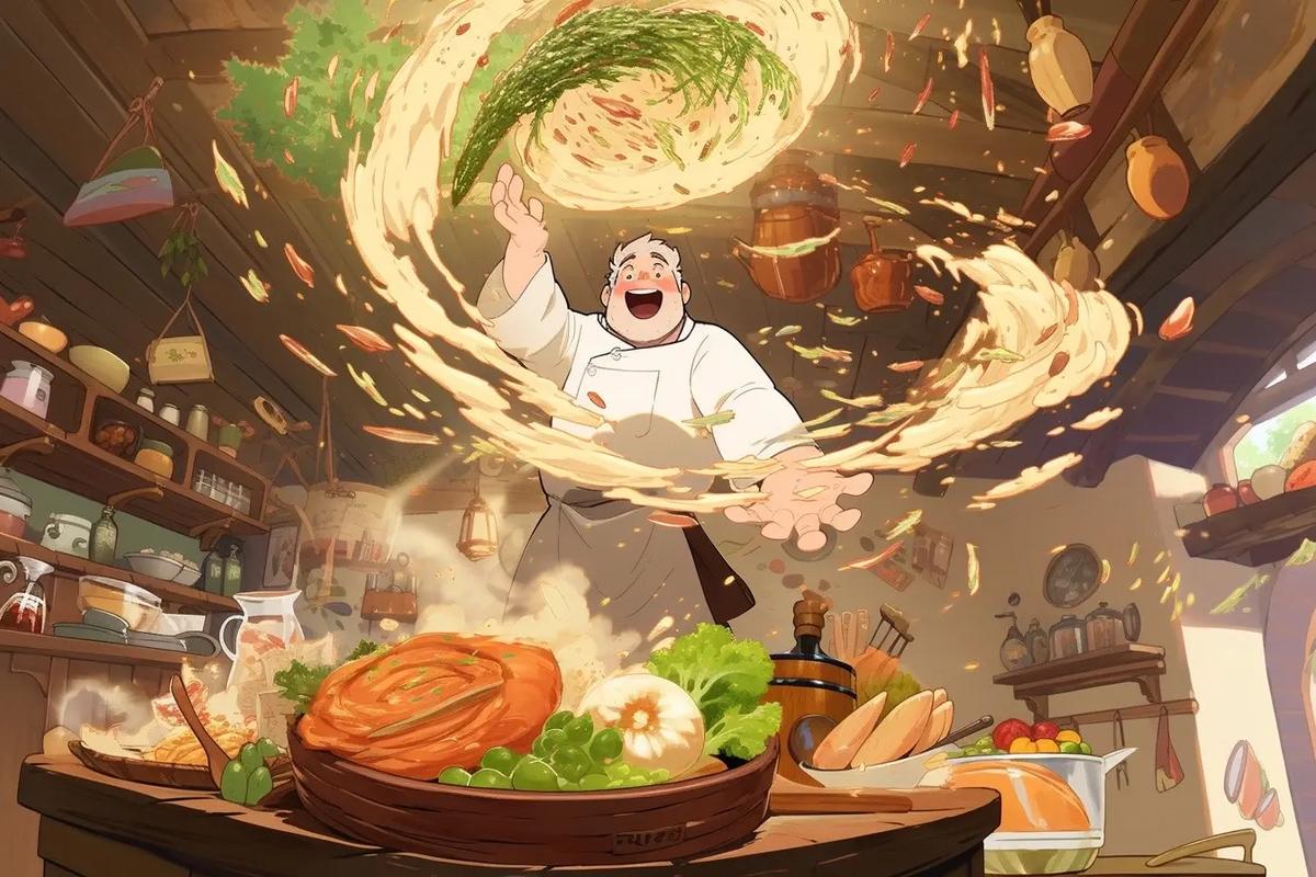 厨房里的韵律：烹饪节奏感的奇妙魔法