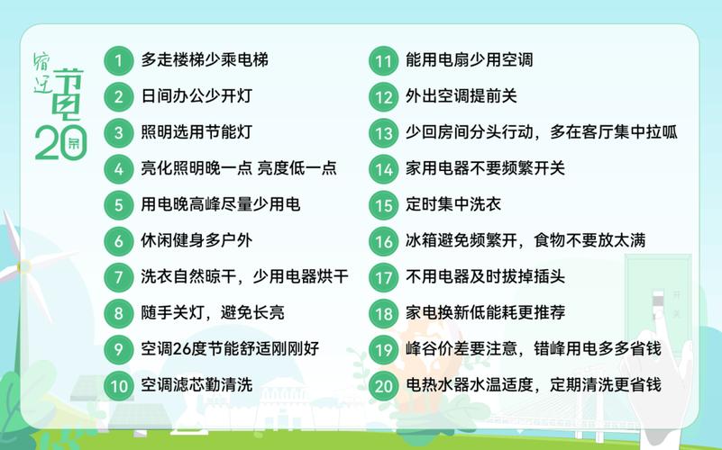 点亮绿色生活：全方位节约用电秘籍