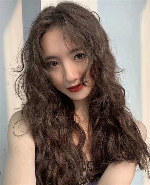羊毛卷发型,羊毛卷发型图片女