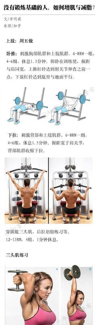 增肌训练方法,增肌训练方法有哪些