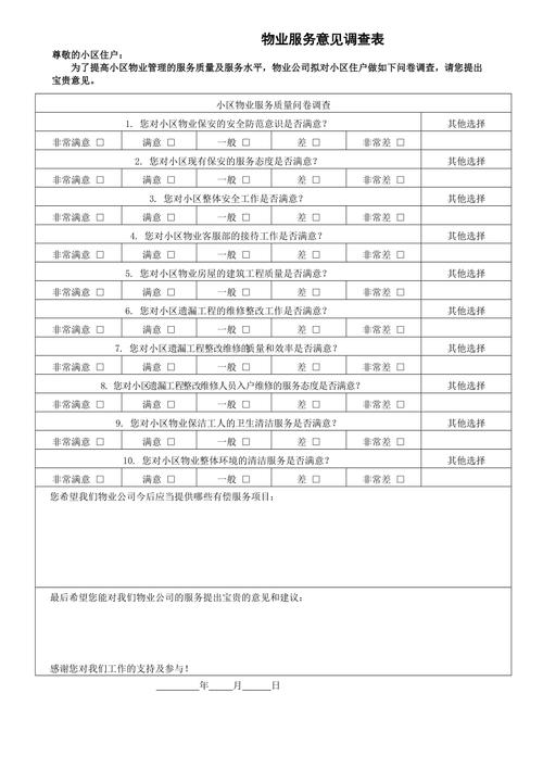 详细阅读:物业管理满意度,物业管理满意度调查表 物业管理满意度,物业管理满意度调查表