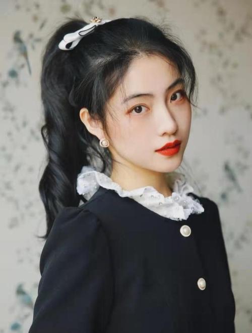 高马尾发型,高马尾发型图片