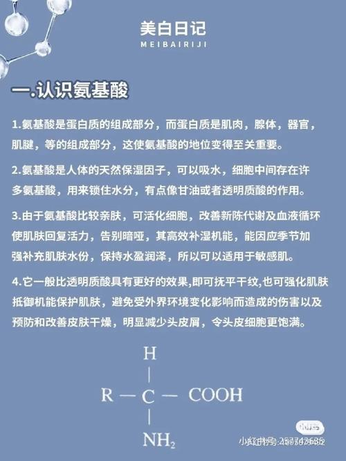 氨基酸,氨基酸的功效与作用