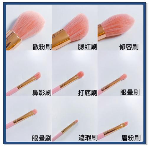 化妆刷的种类与使用,化妆刷的种类与使用方法